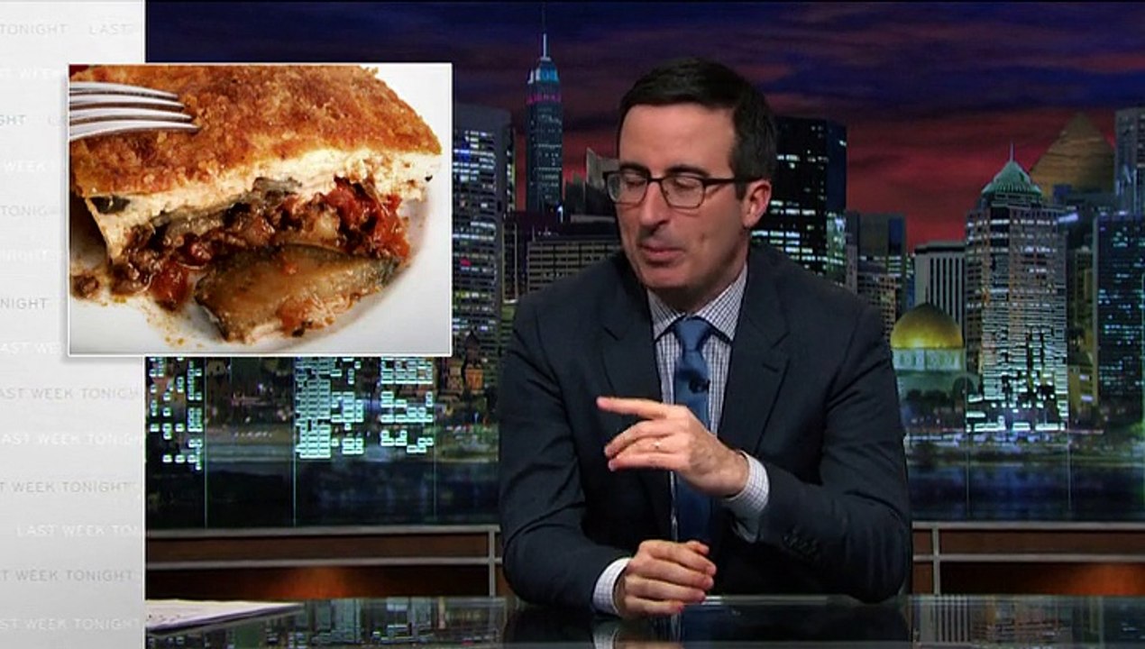 Ο John Oliver για Γιάνη Βαρουφάκη