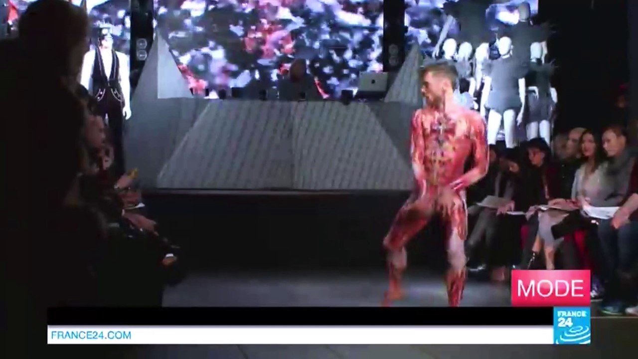INTERVIEW FRANCE 24 - ON AURA TOUT VU COLLECTION COUTURE DANSE SS2015 - CLARA MORGANE