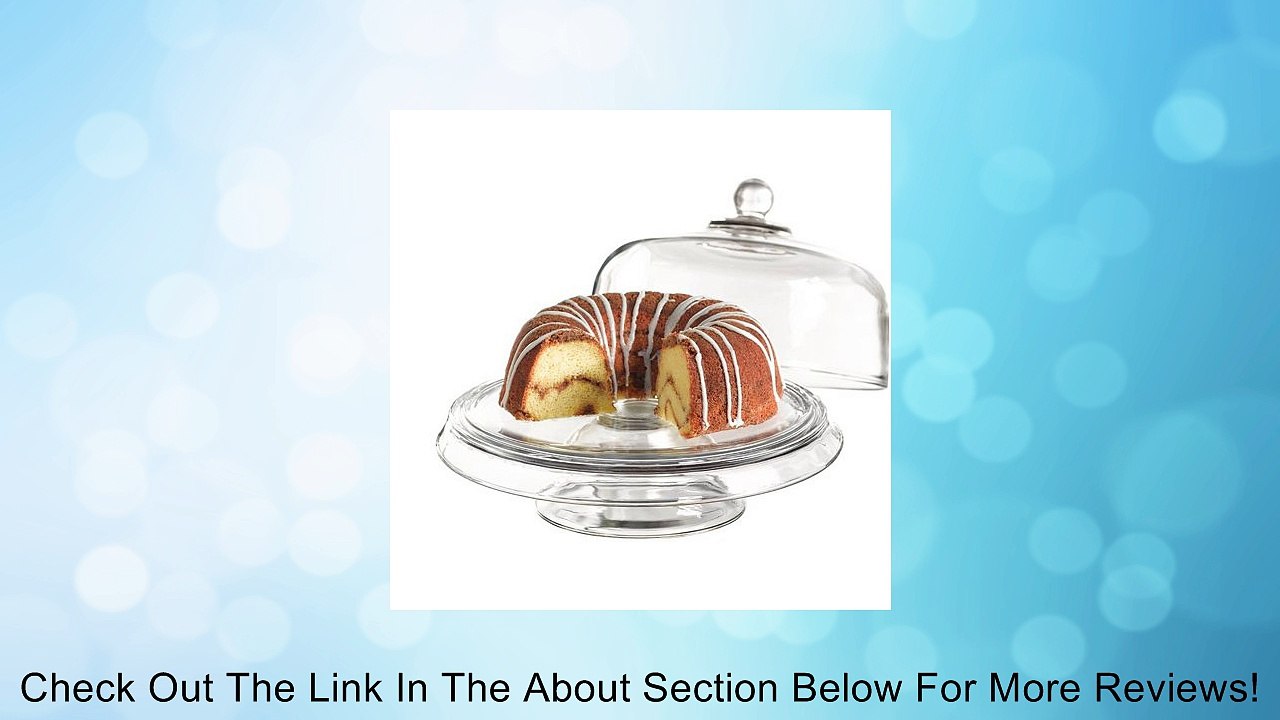 Anchor Hocking 4-In-1 Cake Set Presence Crystal Review