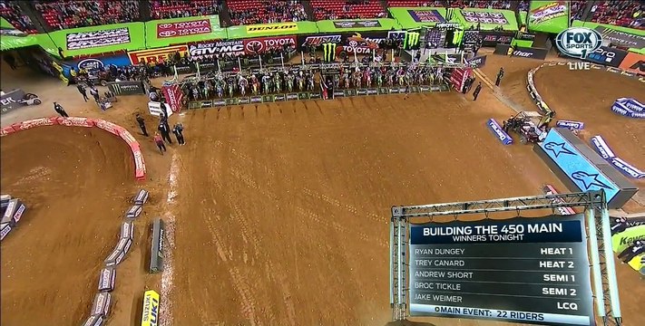 AMA Supercross 2015 - Rd8 Atlanta Part 3 // 450 Full Main Event