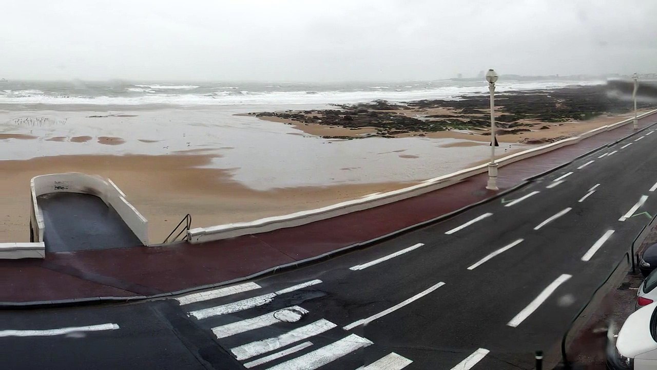 timelapse grandes marées Les Sables d'Olonne 200215