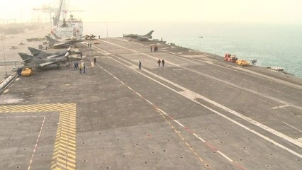 Le Charles de Gaulle dans le Golfe Persique