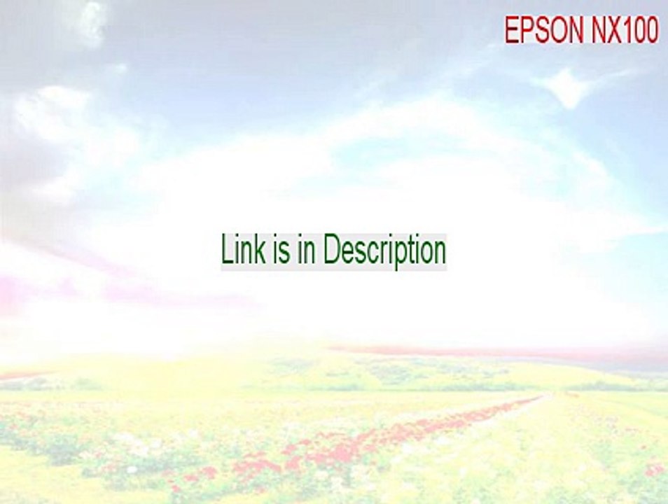 EPSON NX100/TX100/ME 300 Cracked (Instant Download)
