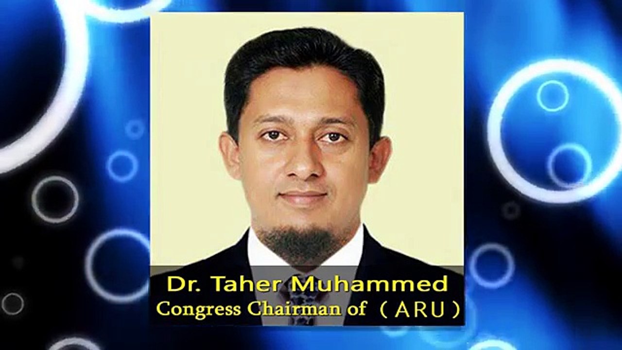 بيان توضيحي من الدكتور محمد طاهر رئيس مؤتمر إتحاد روهنجيا أراكان حول بعض الشائعات-Explanatory Statement of Dr. Mohammed Taher Congress Chairman of (ARU) about some rumors