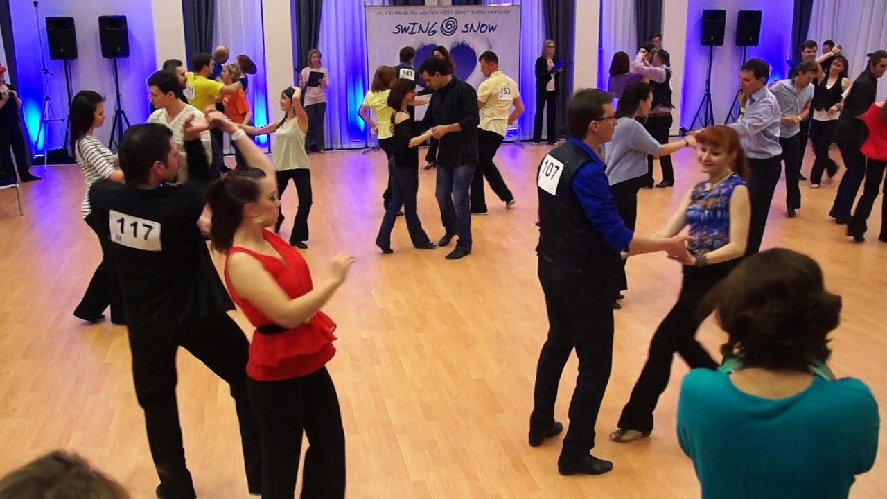 Novice Strictly, Prelim Heat 1 song 2, Swing and Snow 2015