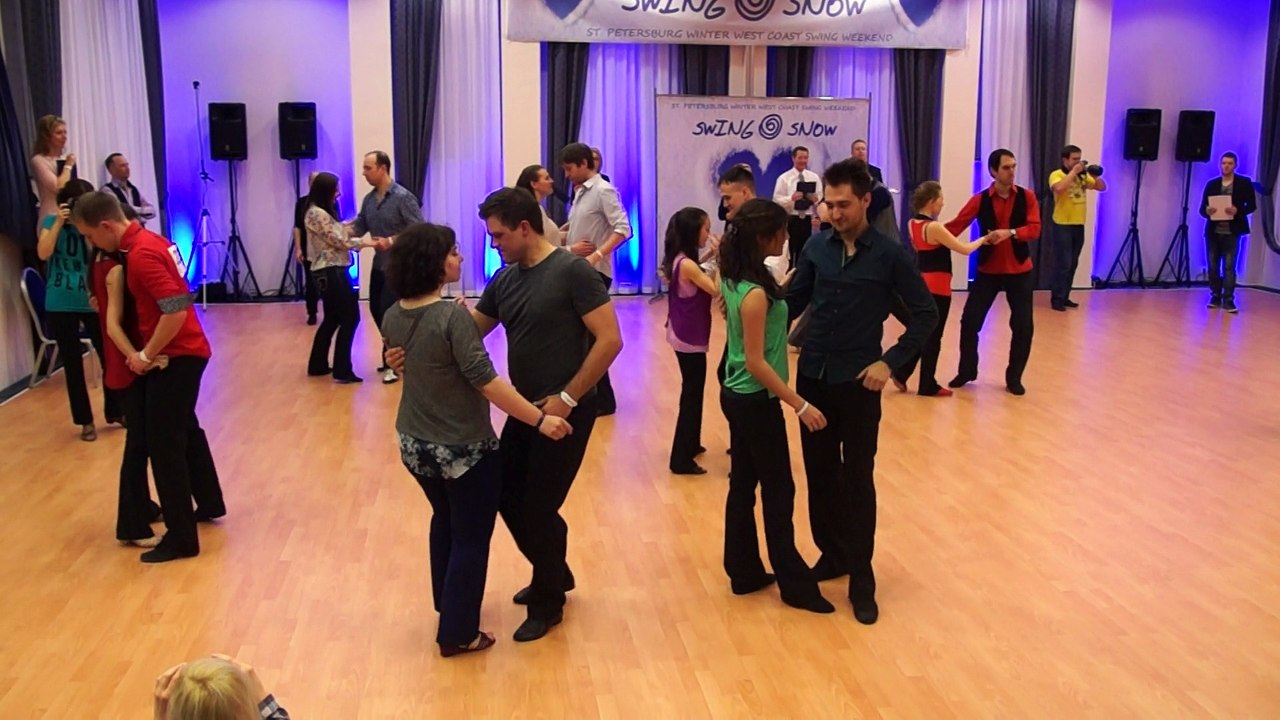 Open Strictly, Prelim Heat 2 song 1, Swing and Snow 2015