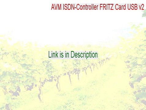 AVM ISDN-Controller FRITZ Card USB v2.1 (WinXP/2000) Serial (Download Now)
