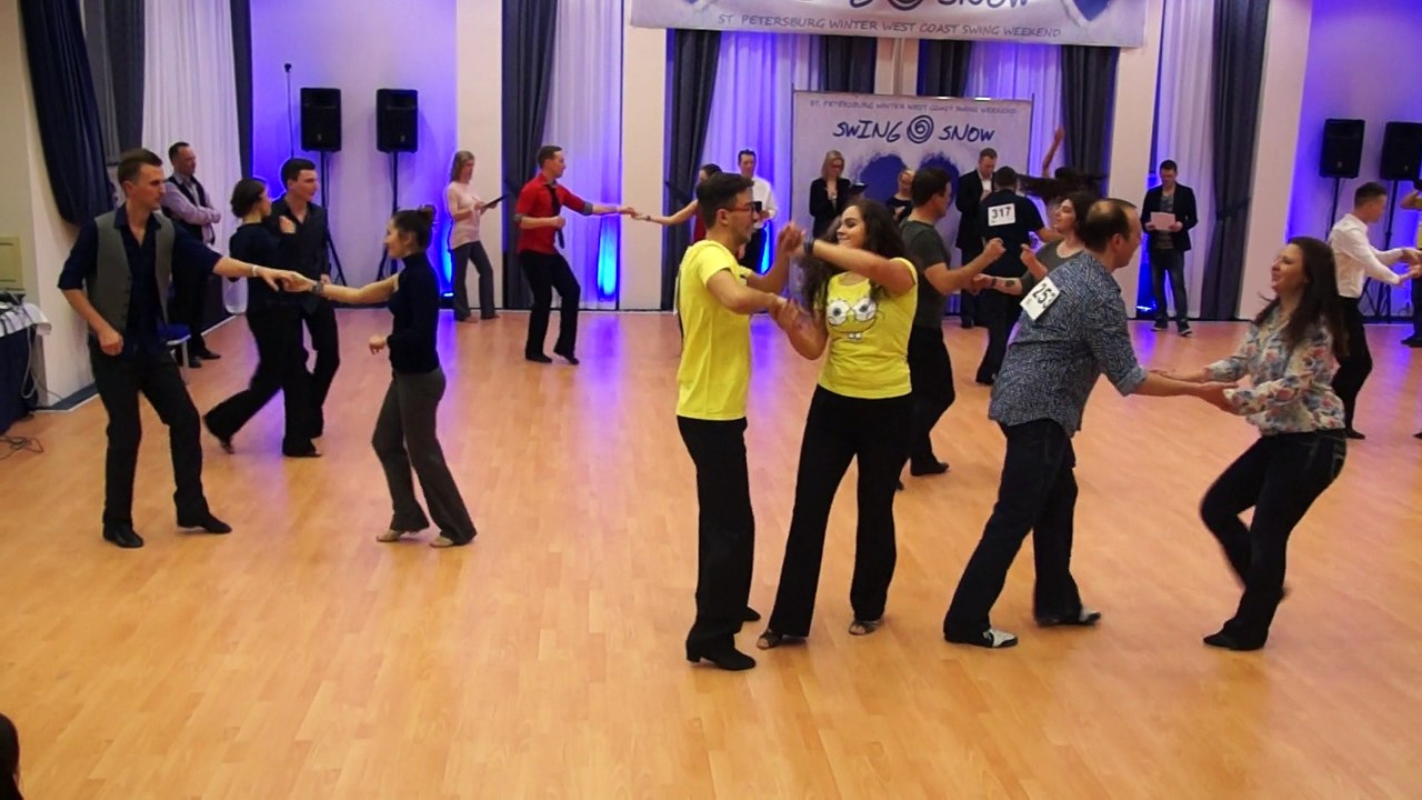 Open Strictly, Prelim Heat 2 song 3, Swing and Snow 2015