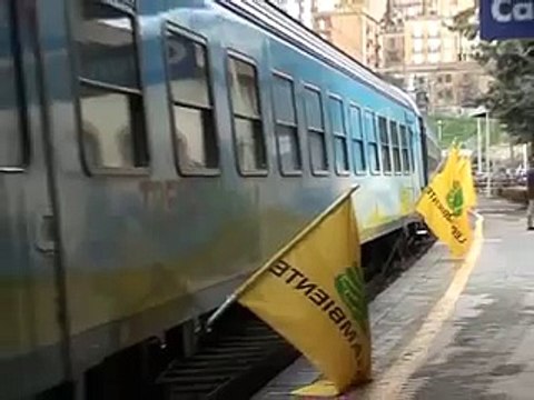 Il Treno verde... a Caltanissetta. Massiccia partecipazione delle scuole