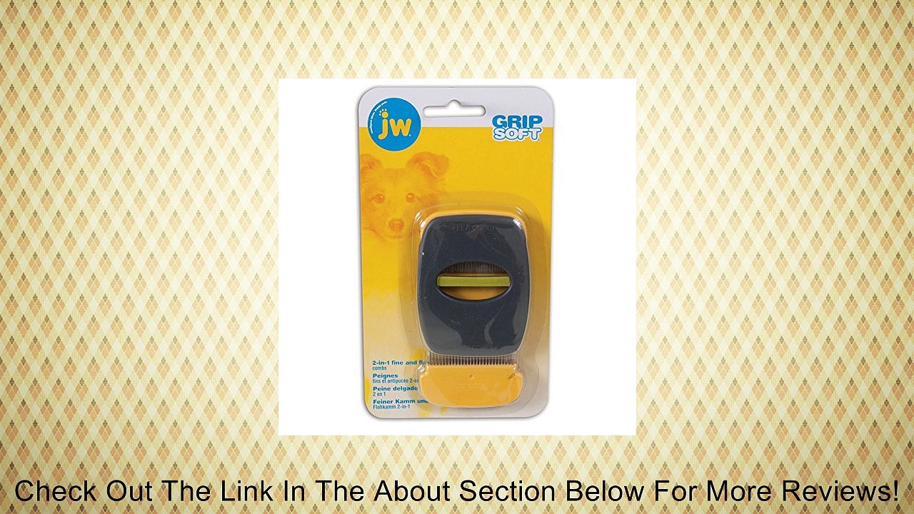 JW Pet Company Flea and Fine Comb Review