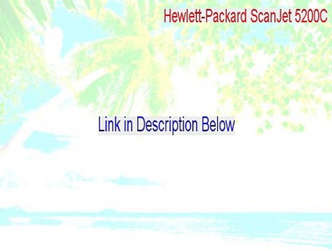 Hewlett-Packard ScanJet 5200C Full [Download Now]