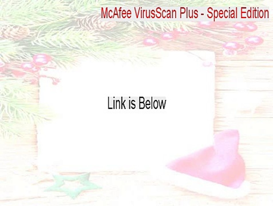 McAfee VirusScan Plus - Special Edition Keygen (Download Here 2015)