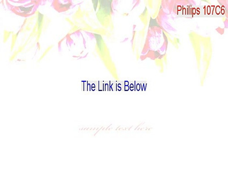 Philips 107C6/F6/H6/T6 Key Gen (Download Now)