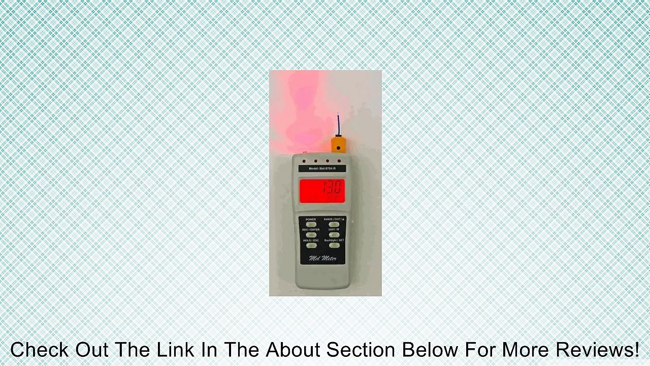 Mel-KII Hybrid Digital EMF, Temperature, Red Flashlight, Red Backlight & Integrated KII in One! Review