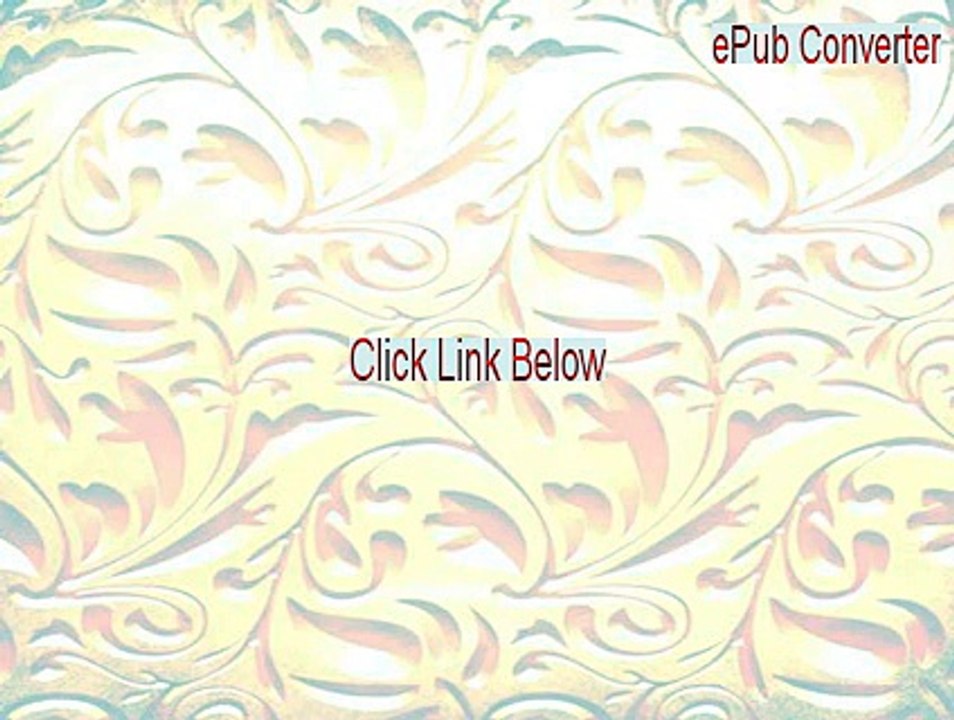 ePub Converter Cracked [Download Here]