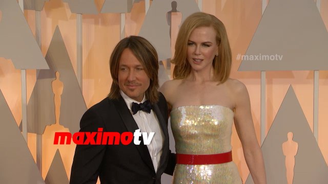 Nicole Kidman and Keith Urban | Oscars 2015 | Fashion Arrivals
