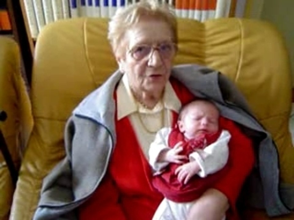 Mamie avec Zoé