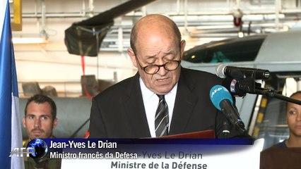 França mobiliza porta-aviões contra o EI