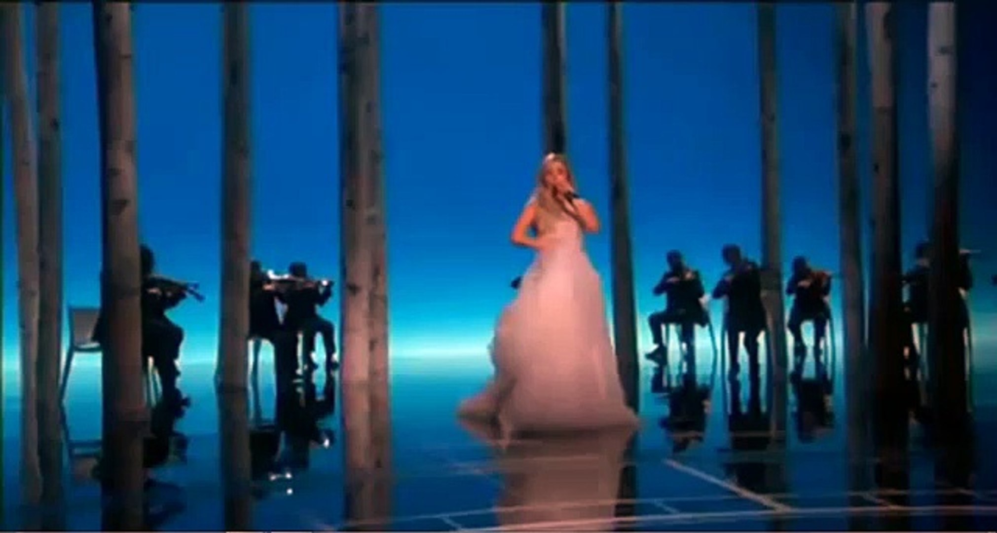 LADY GAGA 2015 Oscars Full Performance (Sound of Music) for Julie Andrews - 87th Academy Awards