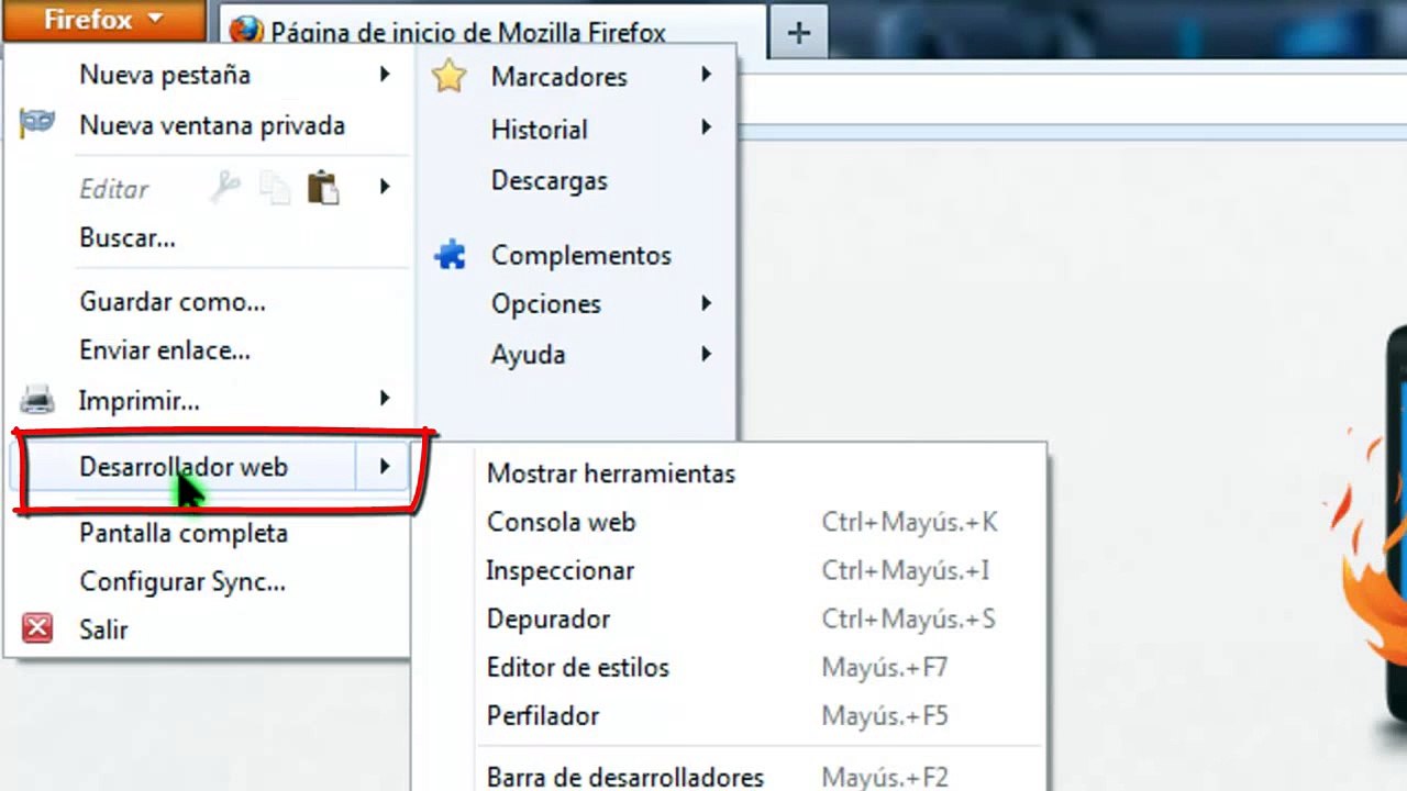 Instalar emulador de Sistema Operativo FireFox  para moviles