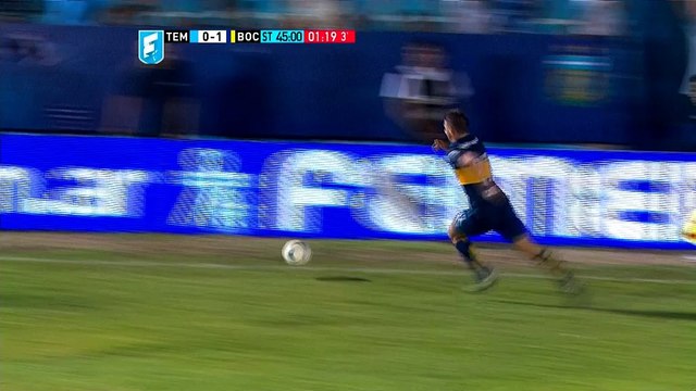 Calleri's perfect chip for Boca sinks Temperley