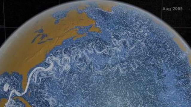 Beauté des courants océaniques