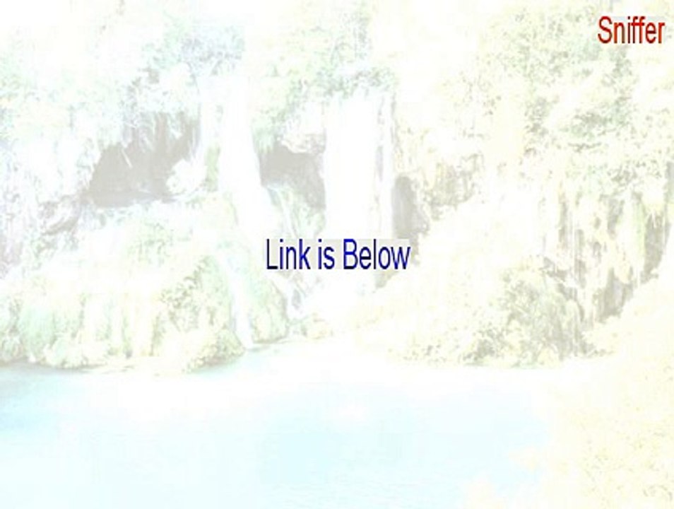 Sniffer Free Download [sniffer software]