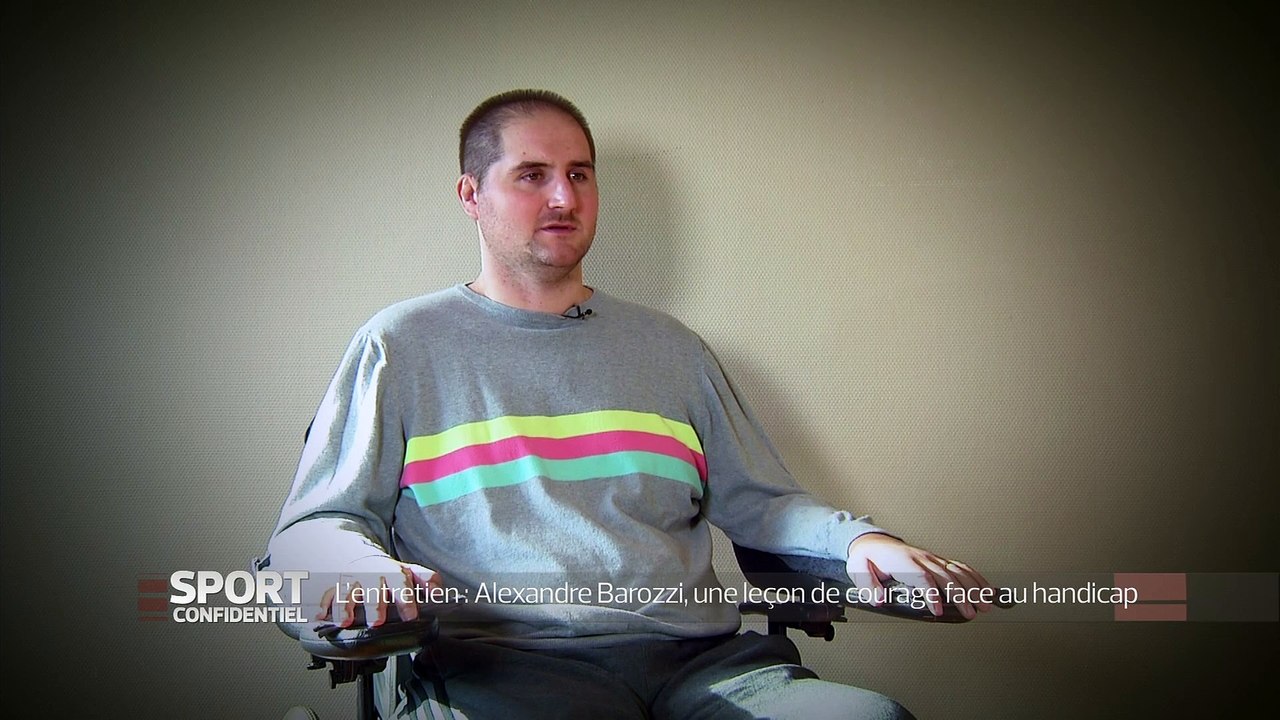 Sport Confidentiel - Alexandre Barozzi, une leçon de courage face au handicap