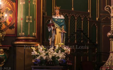 Grande procession en l'honneur du 800ème anniversaire de la naissance de saint Louis