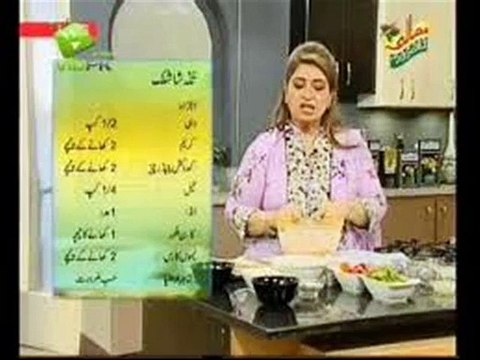 Masala Morning Shireen Anwar - Kofta Pulao Biryani ,Timater Bhujiya , Strawberry Bavarian Recipe on Masala Tv -23rd February 2015sala