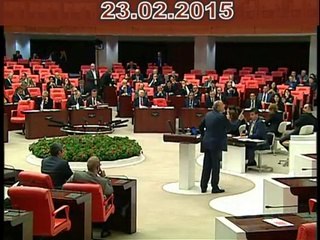 Oktay Vural'ın 'Yeni Türkiyenin sıvışma bakanı' Süleymanşah Türbesi Meclis konuşması