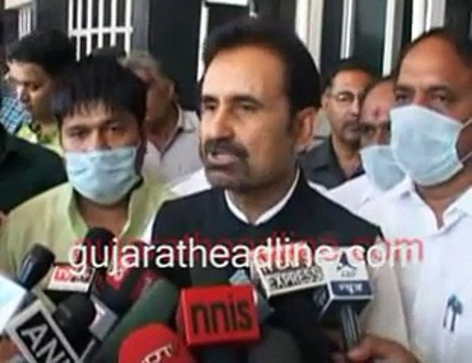 Shaktisinh Gohil,Congress talks about Swine Flu situation in Gujarat