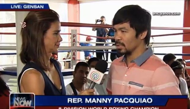 Manny Pacquiao discusses Floyd Mayweather showdown Pacquiao vs Mayweather II 2015