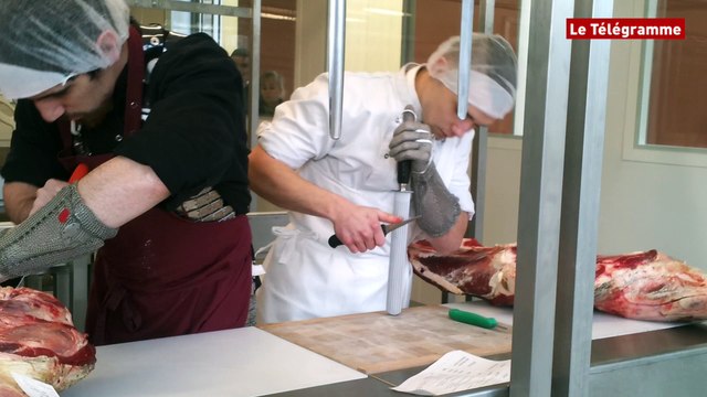 Guipavas (29) La finale régionale des apprentis bouchers au CFA