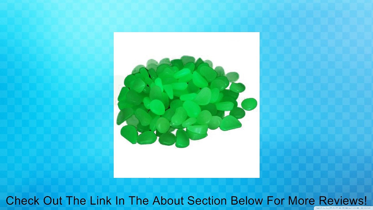 eFuture(TM) Blue DIY Glow in the Dark Gravel Pebbles Stones for Garden Aquariums Fish Tanks/Yard with Keyring Review