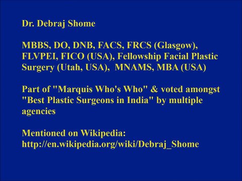 Oculoplastic Surgery | Best Oculoplastic Surgeon | Eyelid Surgery| Blepharoplasty - Dr. Debraj Shome