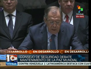 No hay razones para impedir que países se expresen en la ONU: Lavrov