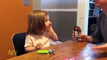 Remember how eating pop rocks made your head tingle all over?This little girl is...