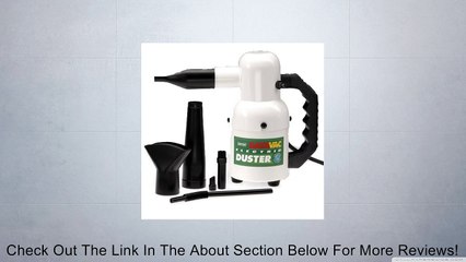 Metro Vacuum ED500P DataVac  500-Watt, .75-HP Electric Duster Review