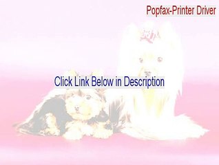 Popfax-Printer Driver Download Free (Download Now 2015)