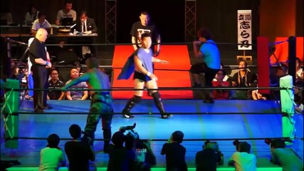 Yoshiaki Fujiwara & Daisuke Ikeda vs. Great Kojika & Hiromitsu Kanehara (Kana Pro)