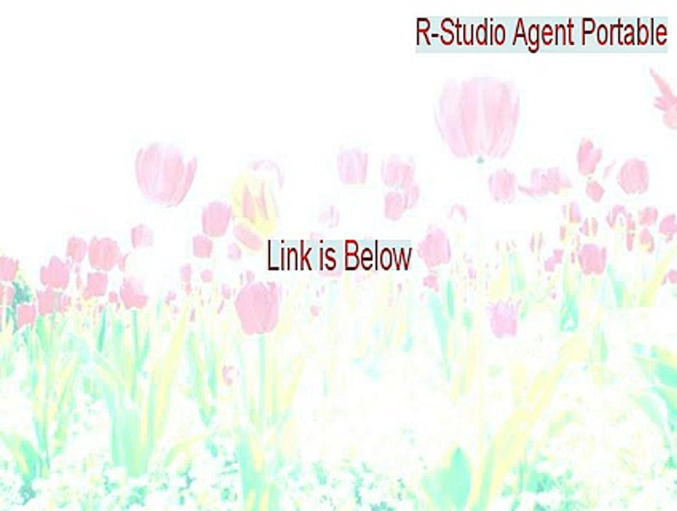 R-Studio Agent Portable Serial (R-Studio Agent Portabler-studio agent portable 2015)