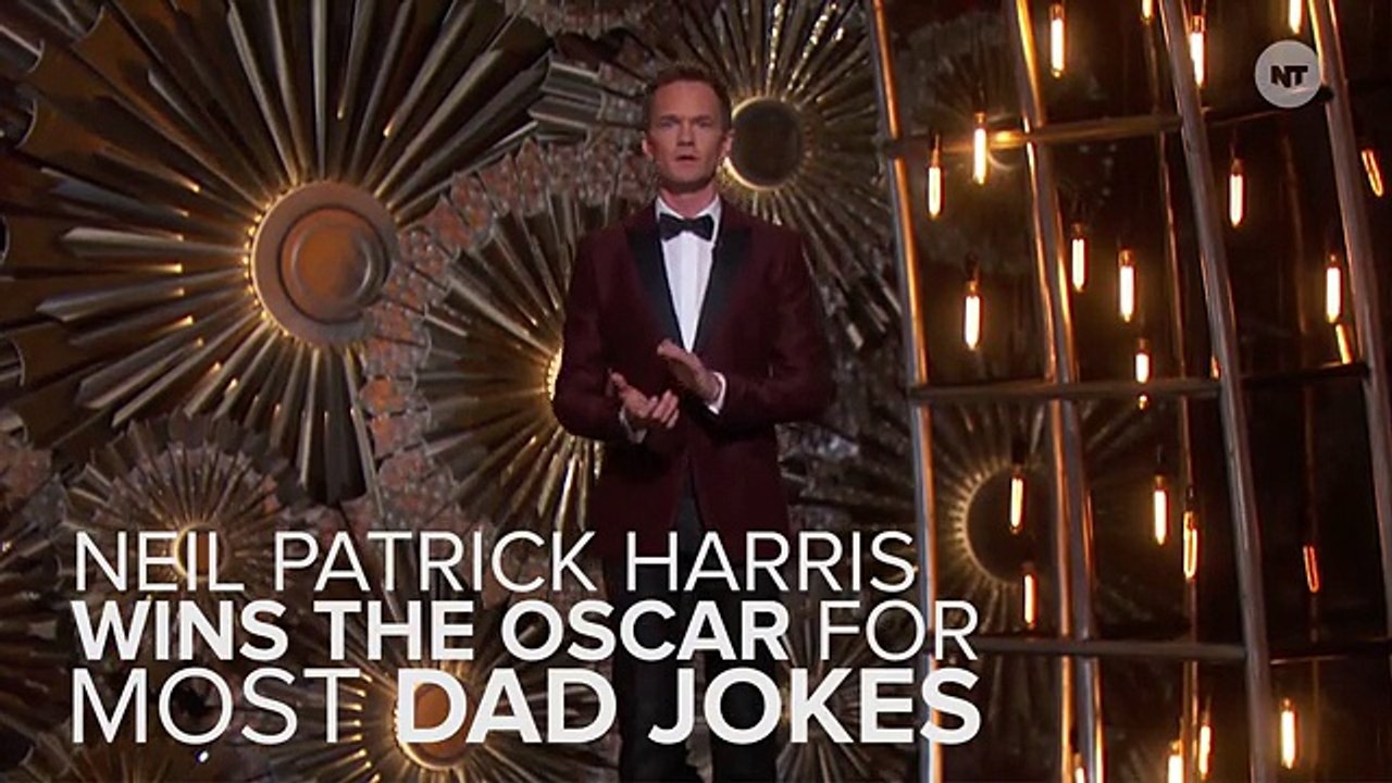 Neil Patrick Harris Made A Whole Bunch Of Dad Jokes At The Oscars