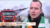 Brand in Veendammer schuur kost veertigduizend kippen het leven - RTV Noord