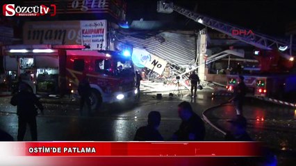 OSTİM'DE patlama