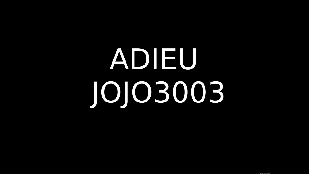 ADIEU JOJO3003
