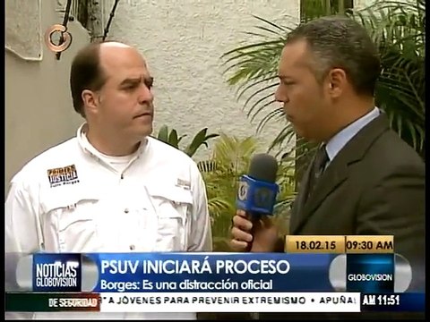 Julio Borges: Buscan desviar la atención del caos que sufrimos