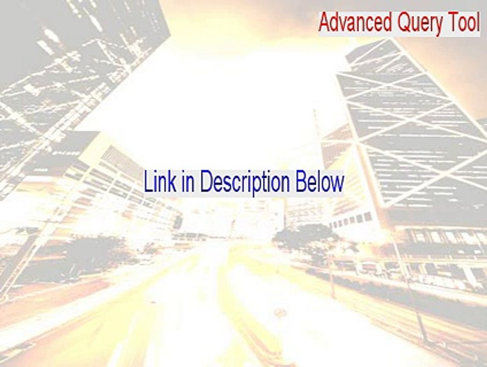 Advanced Query Tool Cracked - advanced query tool (aqt) (2015)