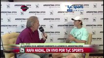 Rafael Nadal's interview for TyC Sports in Buenos Aires (23 Feb 2015)