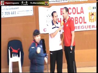 CFS ESPARREGUERA - FC.BARCELONA 2015 ALEVIN D.HONOR 1ª PARTE